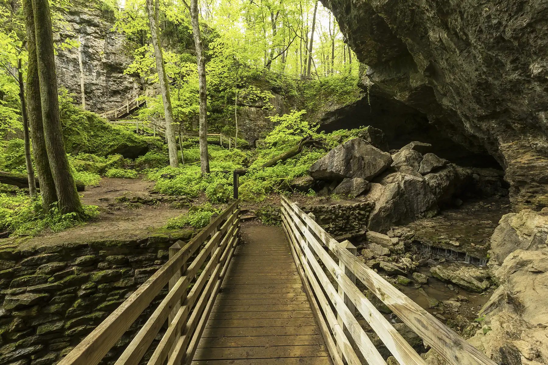 Maquoketa Caves State Park Iowa
