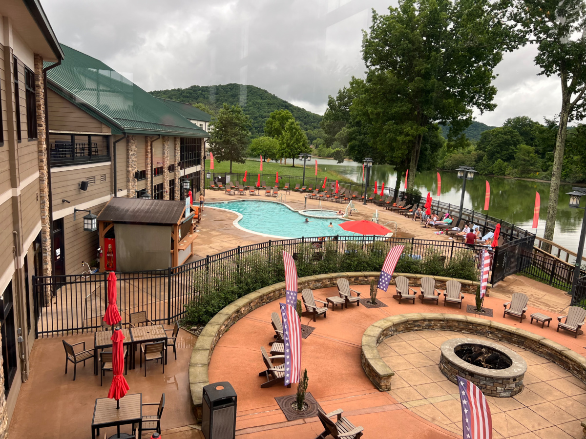 stonewall resort state park pool area West Virginia